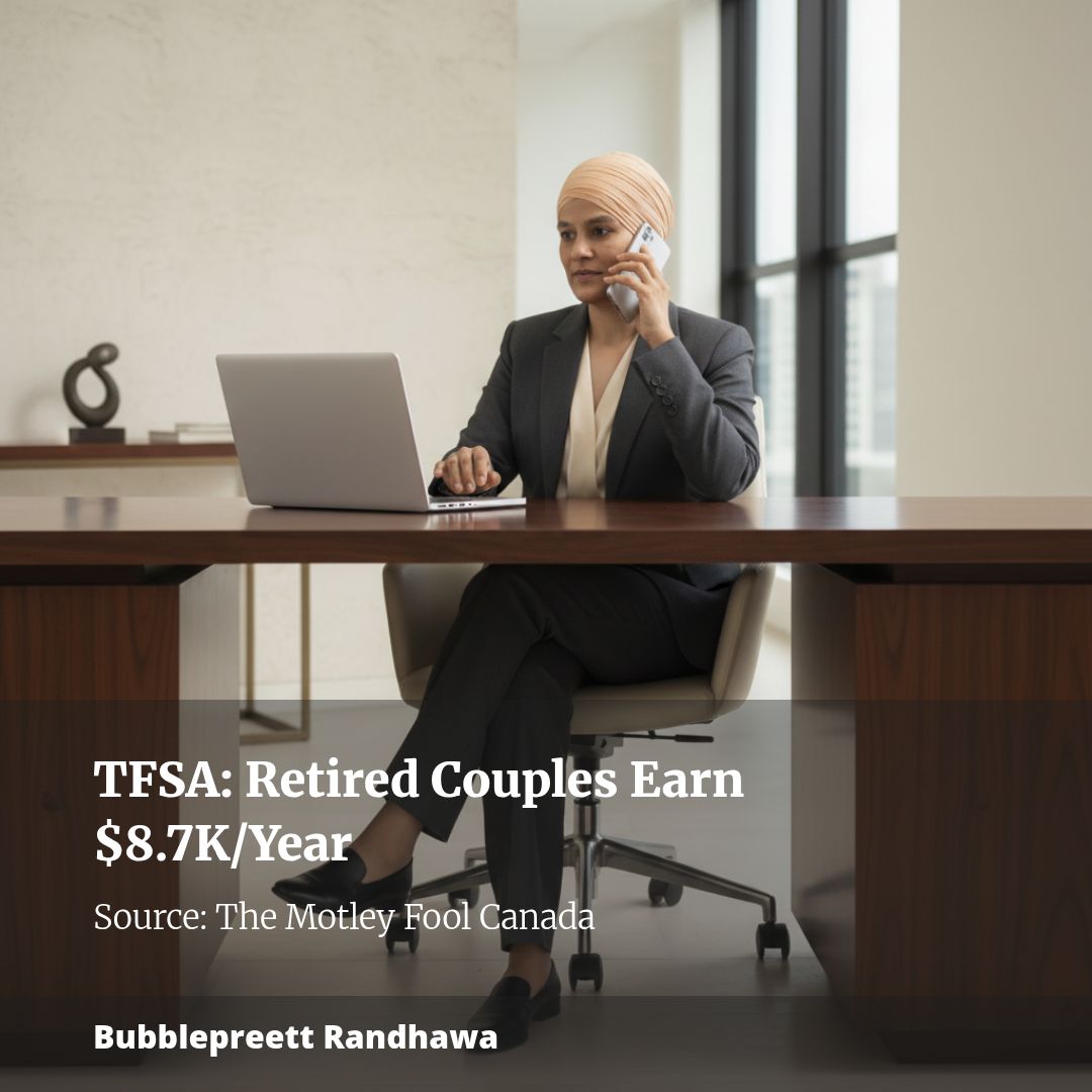 TFSA Passive Income: How Retired Couples Can Earn an Extra $8,700 Per Year